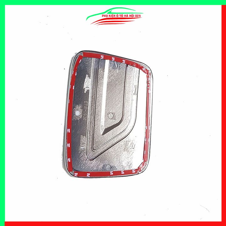 Ốp nắp xăng Ertiga 2019-2023 mạ crom bảo vệ chống trầy trang trí ô tô