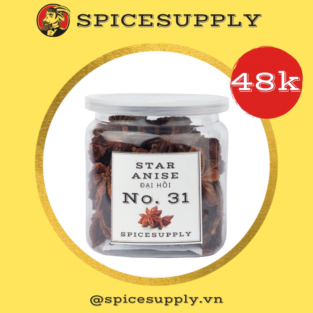 500g Star Anise Hoa đại hồi nấu Phở và món Trung 1kg