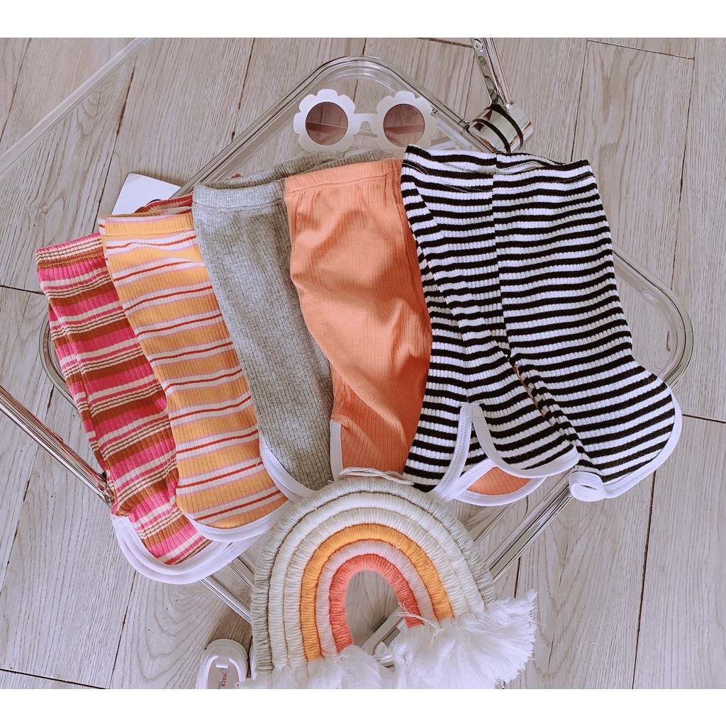 Lyvyshop - Quần legging viền siêu dễ thương cho bé 09-26kg