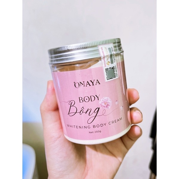 Kem Dưỡng Trắng Toàn Thân Body Bông Hũ 250g – ACL705
