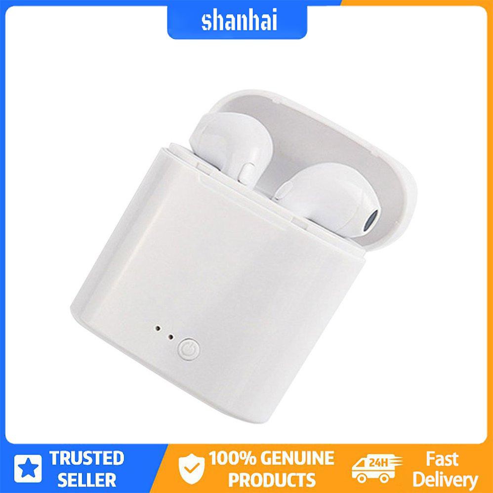 Tai nghe không dây I7S Mini Stereo Earphone Headphones Auto Matching