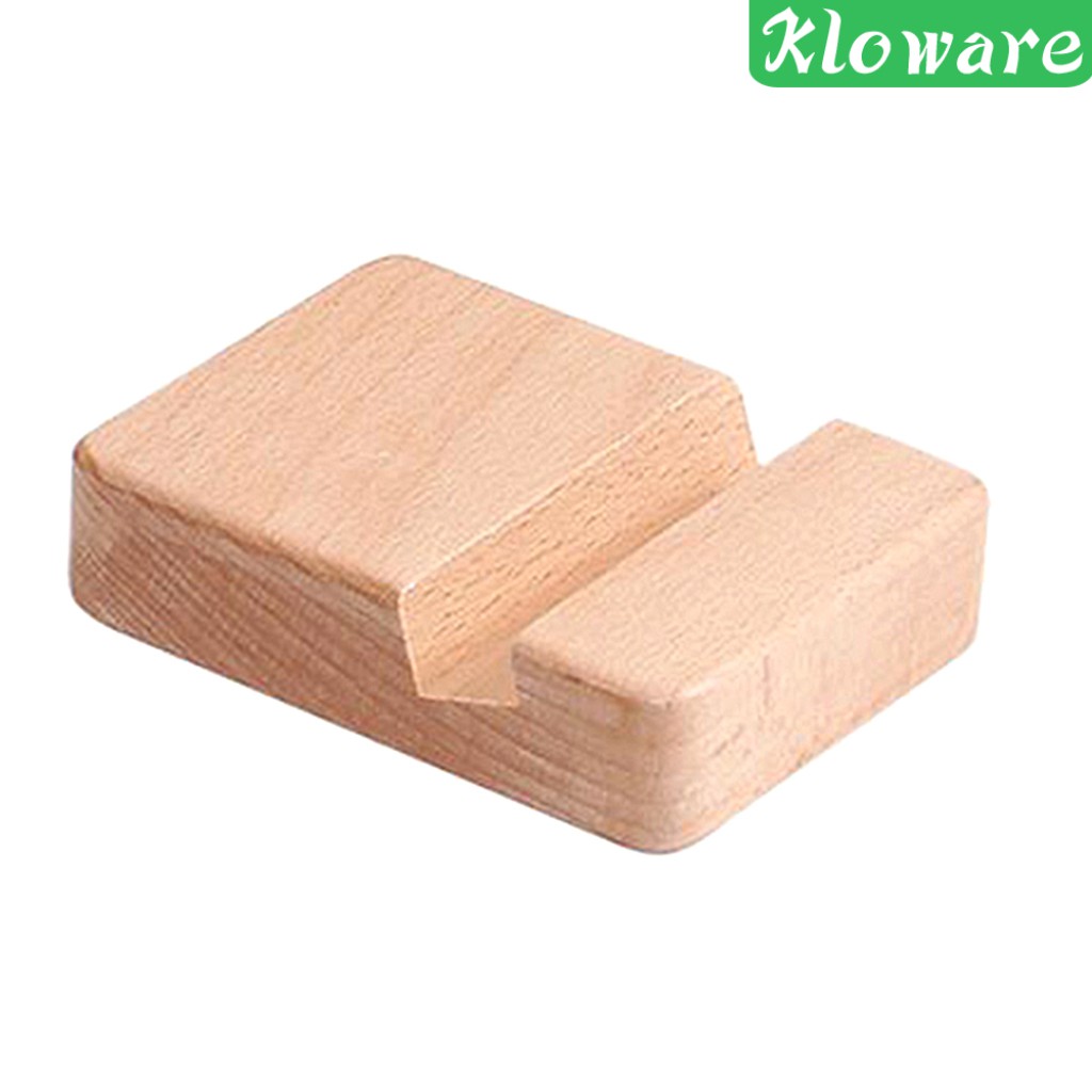 Giá Đỡ Điện Thoại / Lịch Để Bàn Bằng Gỗ Tiện Dụng