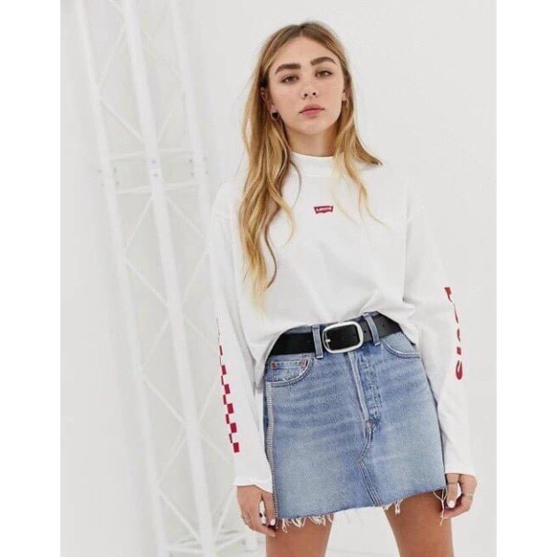 [ Chất Đẹp ] Áo Thun Nữ Cotton Tay Dài LV Chất Mịn Mát, Co Giãn 4 Chiều