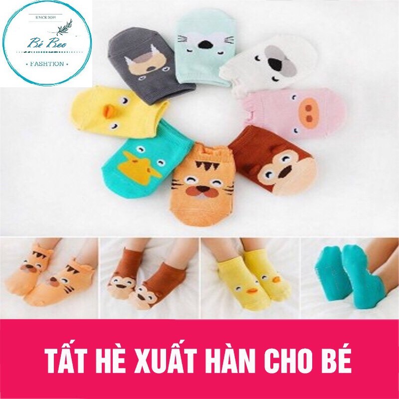 đôi tất kid cho bé 0-3 tuổi phong cách hàn quốc