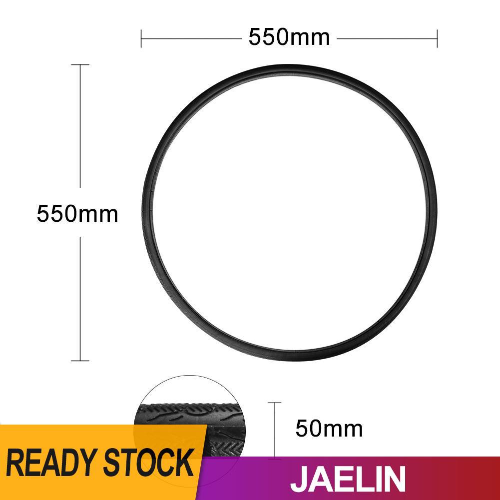 JAE 700x23C Fixed Gear Free Inflatable Explosion-proof Bicycle Solid Dead Tire 