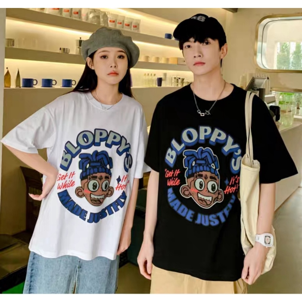 Áo Thun Tay Lỡ LOPY TEE Vải Thun Cotton Form Rộng Phong Cách Hàn Quốc Unisex