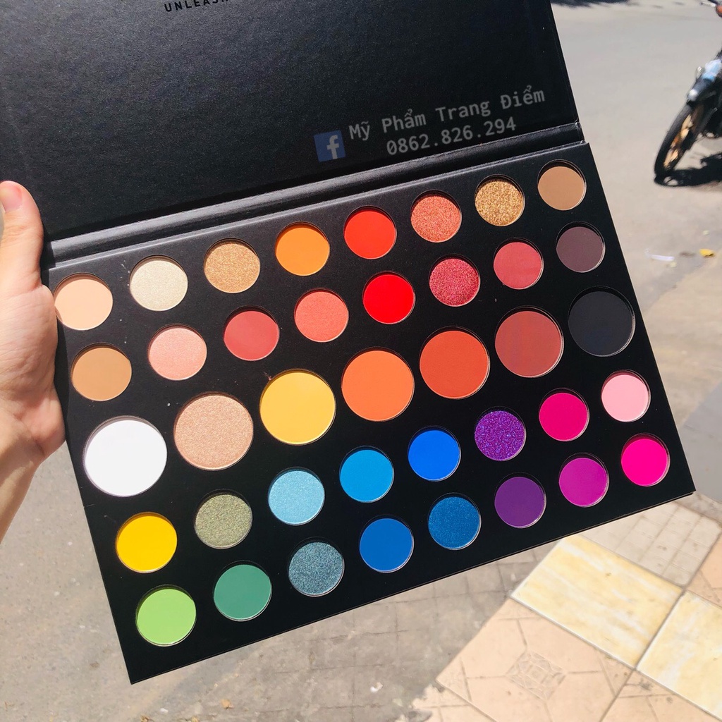 Màu mắt Morphe x The James Charles Palette 39 ô 50g