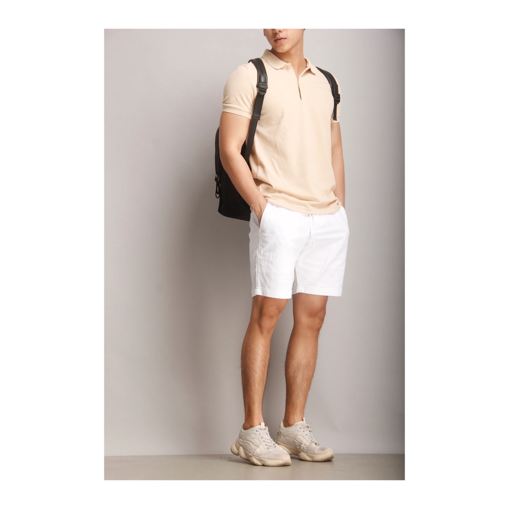 Áo thun polo có cổ nam BEN&TOD họa tiết cotton co giản thoáng mát trơn 029 | BigBuy360 - bigbuy360.vn