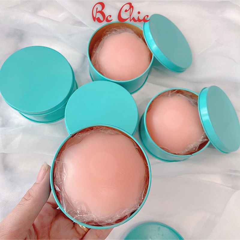 1 hộp 5 đôi dán nhũ hoa silicon cao cấp BC_CHIC LINGERIE