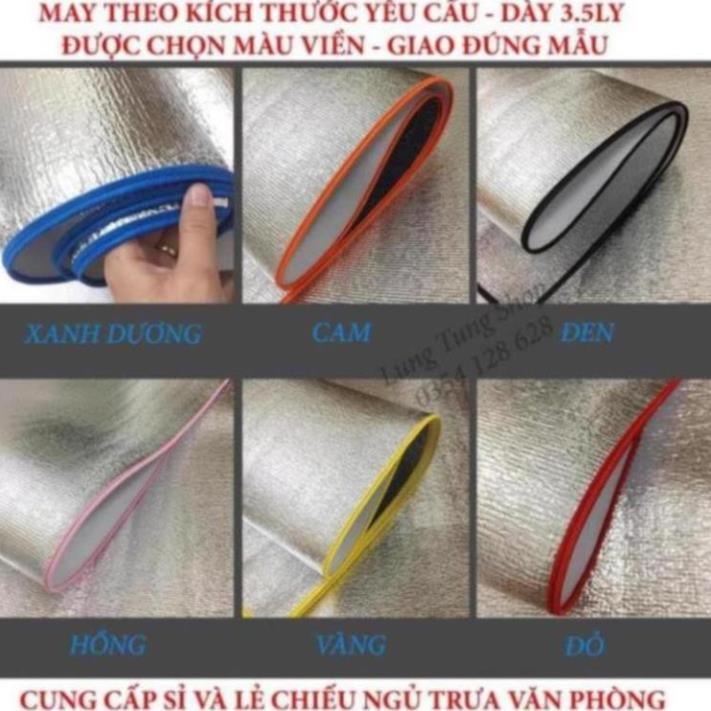 Chiếu ngủ trưa văn phòng cá nhân may theo kích thước và màu viền khách chọn