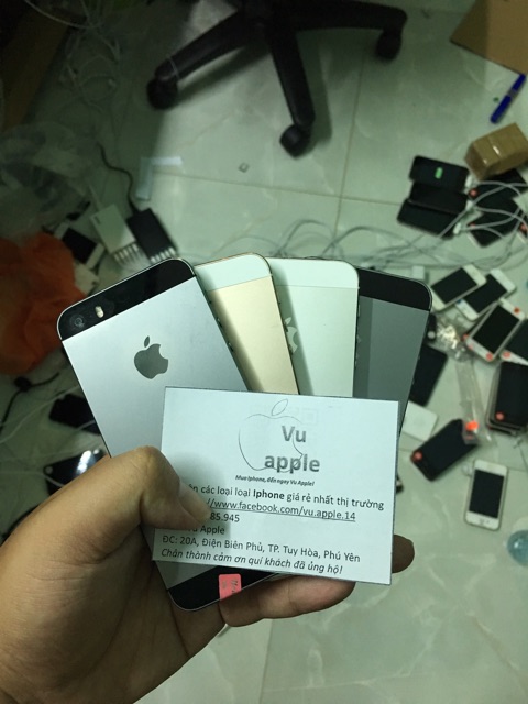 Điện thoại iphone 5s quốc tế dung lượng 16GB zin chính hãng full chức năng vân tay nhạy (Tặng phụ kiện sạc cáp). | BigBuy360 - bigbuy360.vn