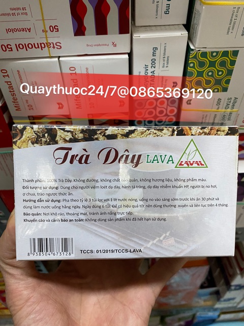 TRÀ DÂY LAVA (sản phẩm này ko phải là thuốc không có tác dụng thay thế thuốc chữa bệnh)