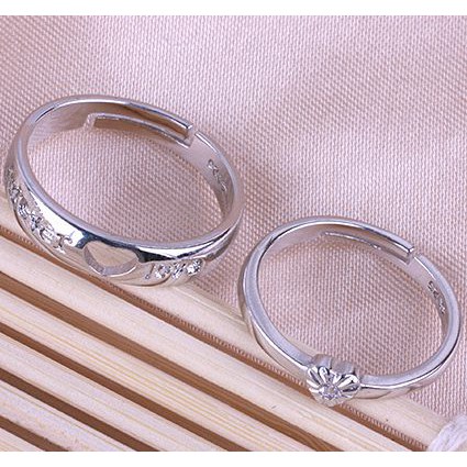 Nhẫn Cặp Nam, Nữ Phong Cách Hàn Quốc NC111