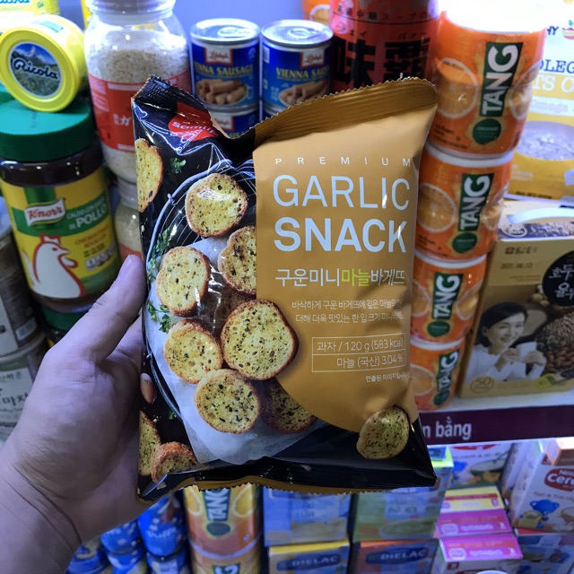 Bánh Mì Sấy Giòn SAMLIP Snack 120g - Hàn Quốc