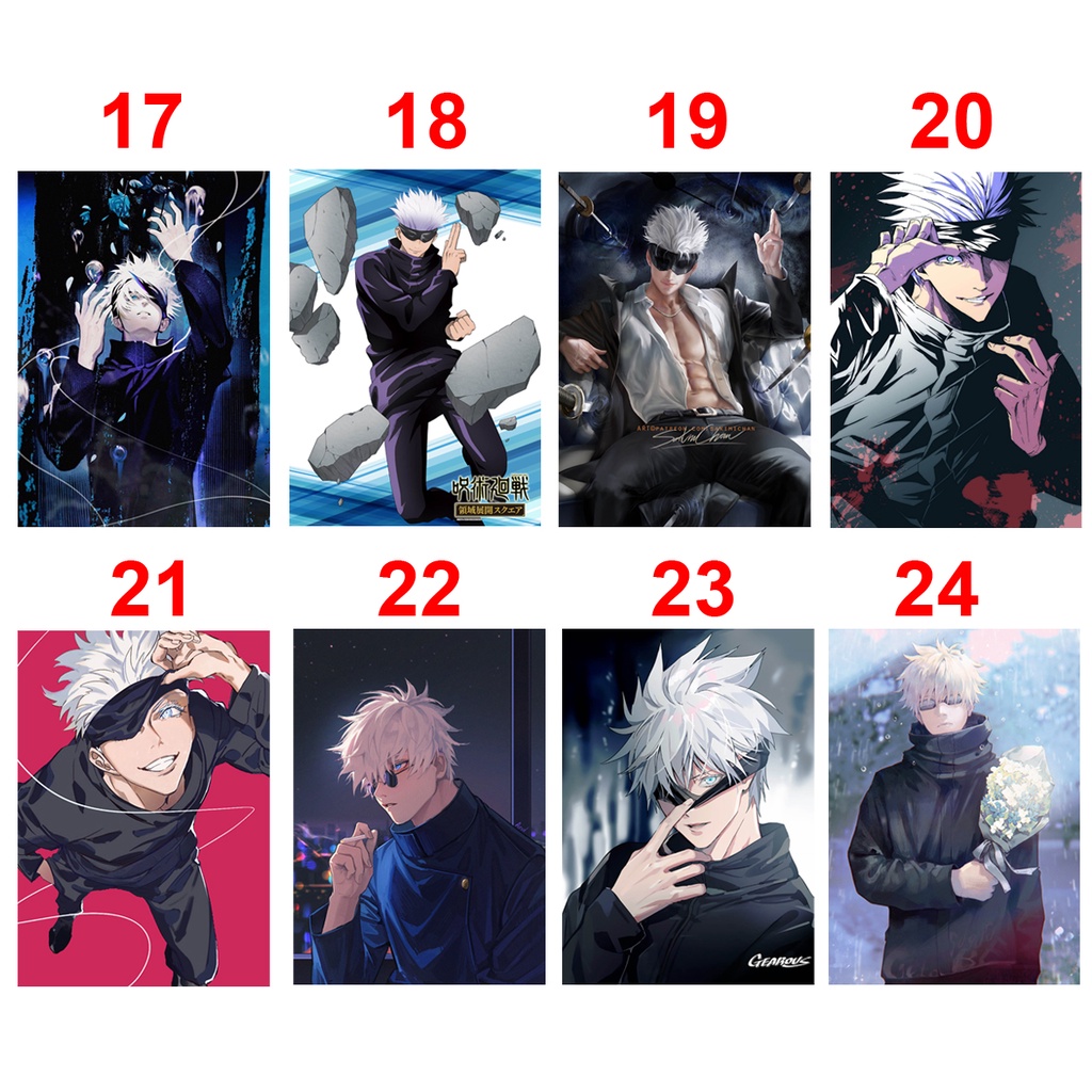 Poster tranh dán tường anime Jujutsu Kairen