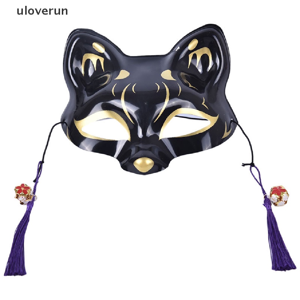 Mặt Nạ Hóa Trang Halloween Hình Cáo Phong Cách Nhật Bản