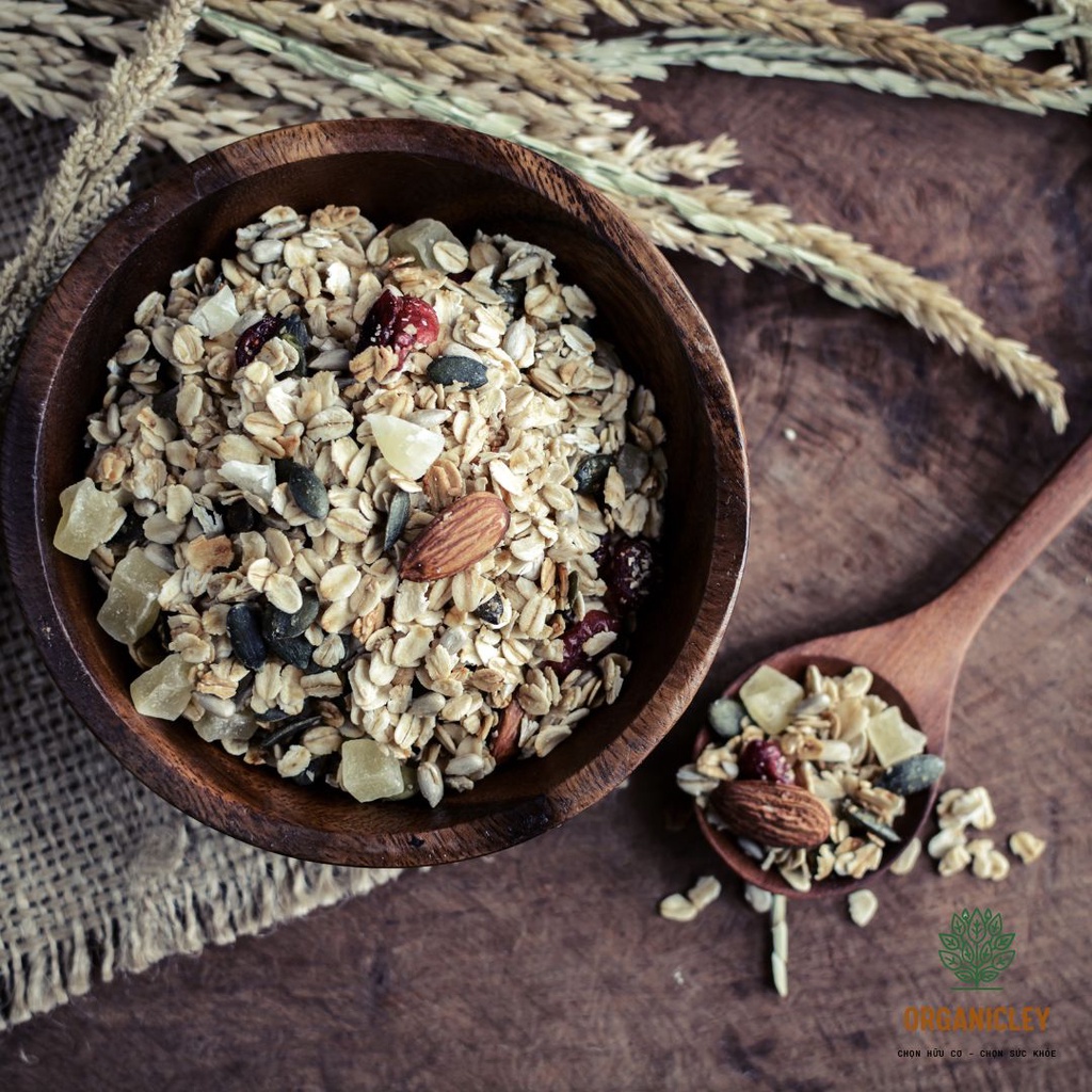 Yến Mạch Nguyên Cám Hữu Cơ Cán Mỏng/Dẹt/Vỡ 500g Sottolestelle Organic Small Whole Oat Flakes - Yến Mạch Ăn Liền Giảm Cân