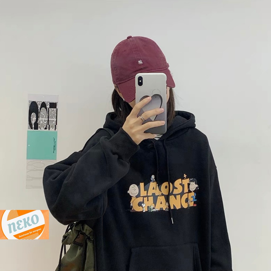 Áo khoác Hoodie Changce nỉ form rộng Unisex AHD 06