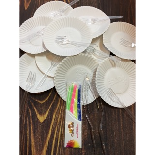 đĩa ăn bánh sinh nhật tập lớn