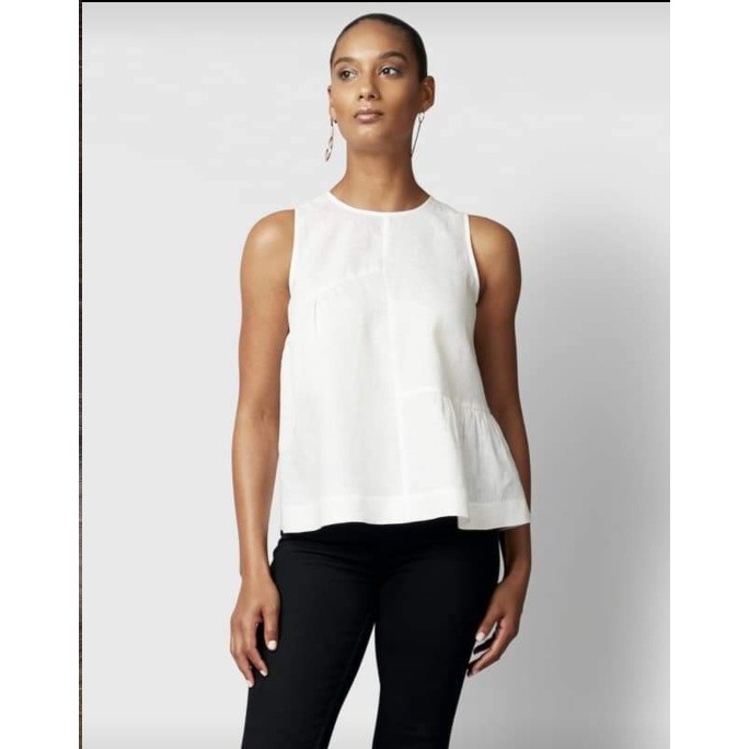 Áo Warehouse Linen Babydoll Không Tay | BigBuy360 - bigbuy360.vn