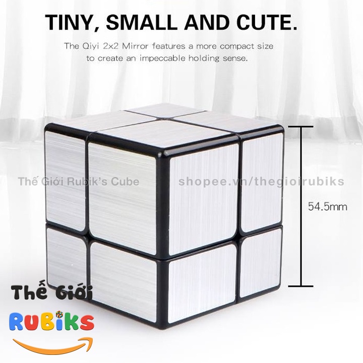 Rubik QiYi Mirror 2x2 Cube. Biến Thể Rubik Gương 2x2x2