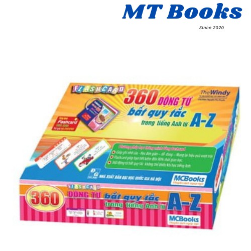 Flashcard 360 động từ bất quy tắc trong tiếng anh từ A đến Z