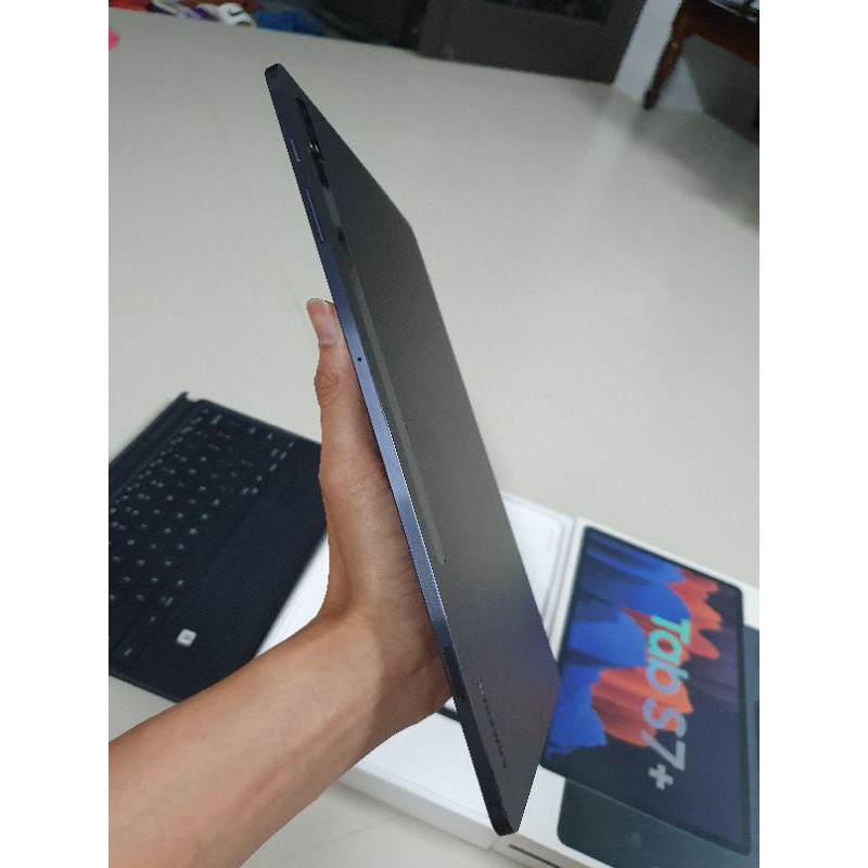 Máy tính bảng Samsung Tab S7 Plus (S7+) kèm bàn phím (qua sử dụng)_Bảo hành 9/2021 toàn quốc