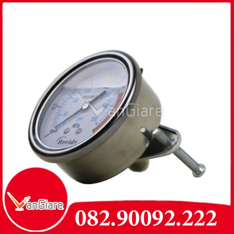 Đồng hồ đo áp suất chân sau mặt 40. 50 Breidy