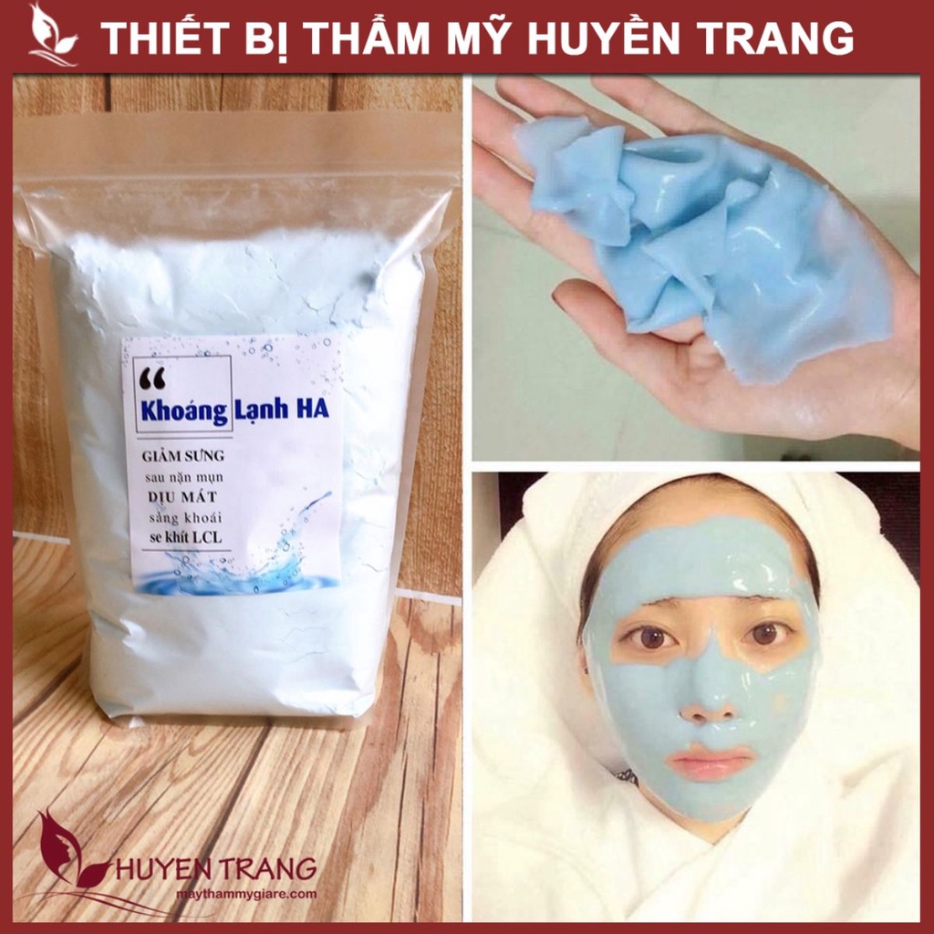 Mặt Nạ Khoáng Lạnh HA, Đắp Sau Nặn Mụn Làm Mát, Dịu Da, Giảm Sưng Đỏ, Se Khít Lỗ Chân Lông, Kiềm Dầu - NANOCEE