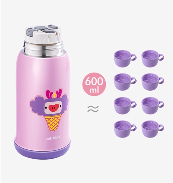 Bình Giữ Nhiệt UEK Cao Cấp 600ml - Hàng Chính Hãng