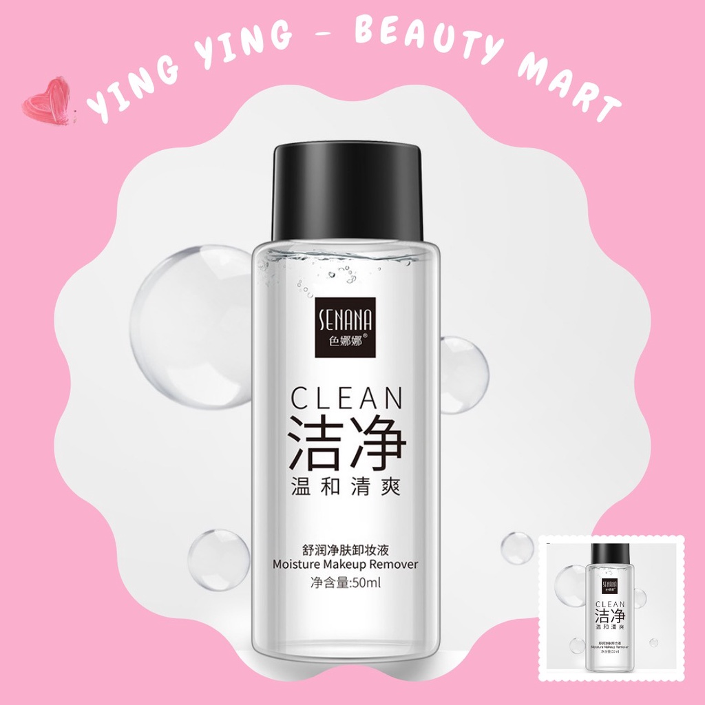 NƯỚC TẨY TRANG SENANA 50ml giàu khoáng chất, dưỡng ẩm, làm sạch sâu