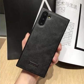 Ốp lưng Sulada da cho Galaxy Note 10 Plus/ Note 10+ viền dẻo chống sốc ( Chính Hãng )