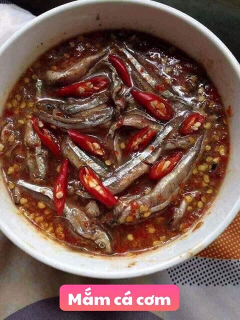 MẮM MỰC, MẮM RUỐC, MẮM CÁ CƠM NGUYÊN CON