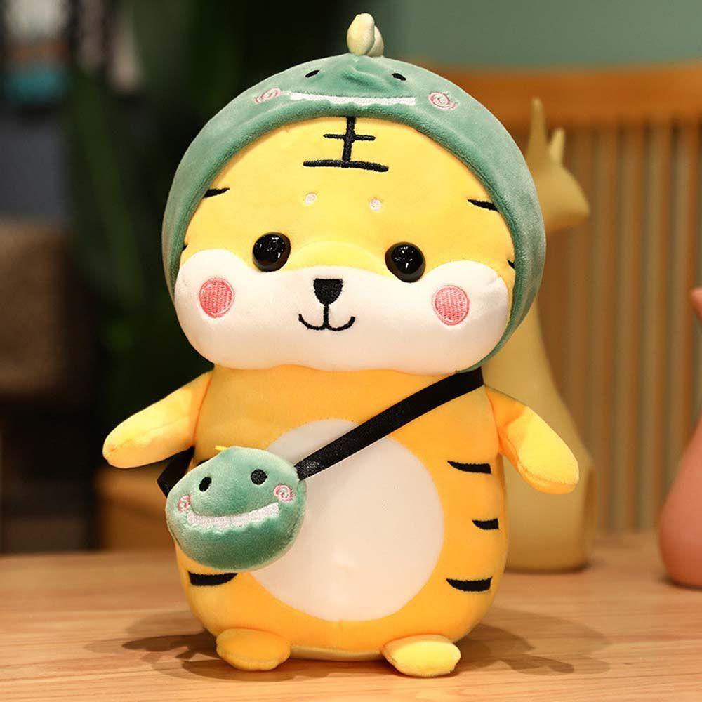 Đồ chơi nhồi bông Hình Khủng Long / Hổ 28cm Trang Trí Năm Mới