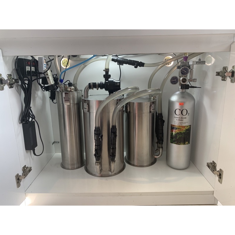 Vỏ Lọc Thùng Inox F220 1 in 1 out - Vỏ Lọc Inox F220 2 in 1 out