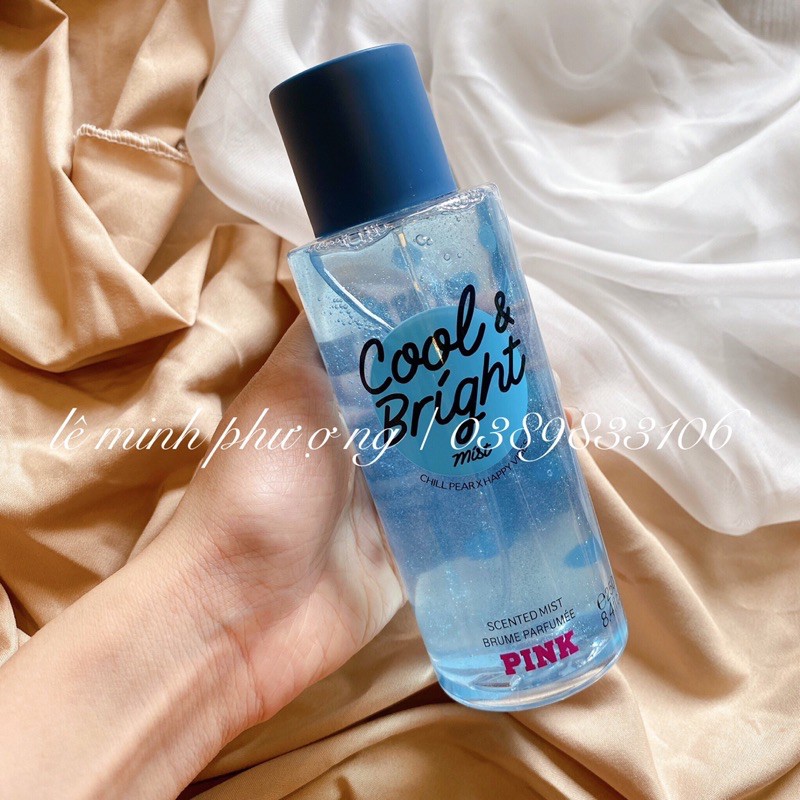 xịt thơm toàn thân body mist victoria secret Urban bouquet ,Fress Clean ,cool & Bright ,warm cozy ,Beach Flower