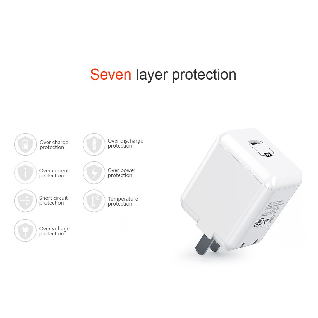 [Mã 2404EL10K giảm 10K đơn 20K] Củ Sạc Nhanh JOYROOM - TC084PD Cho Iphone Chuẩn PD Chính Hãng HTL cốc cóc