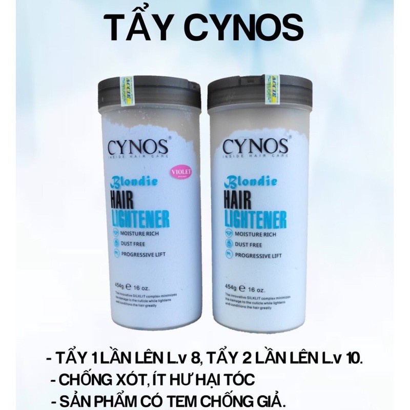 Bột tẩy Cynos Blondie Hair Lightener 454g
