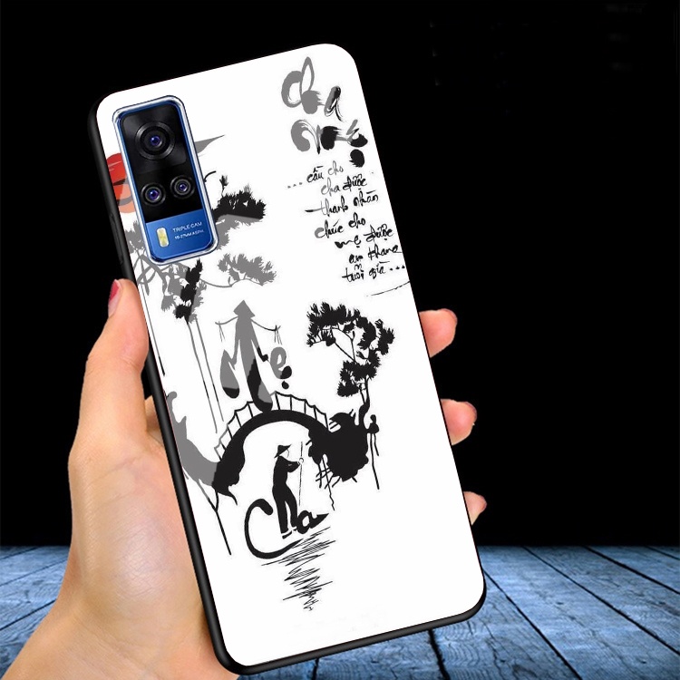 Ốp Lưng Kính 3D VIVO Y51 2020,Y53s ,Y72 5G Ốp lưng thế hệ mới cao cấp