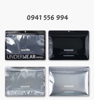 50 Túi Zip Ngang Underwear Đựng Đồ Lót
