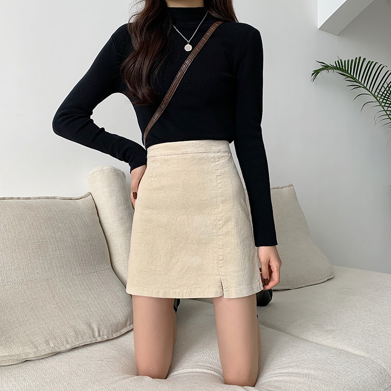 Chân Váy Nhung Xiaozhainv Dáng Chữ A Lưng Cao Dễ Phối Đồ Phong Cách Hàn Quốc Trẻ Trung Cho Nữ | BigBuy360 - bigbuy360.vn