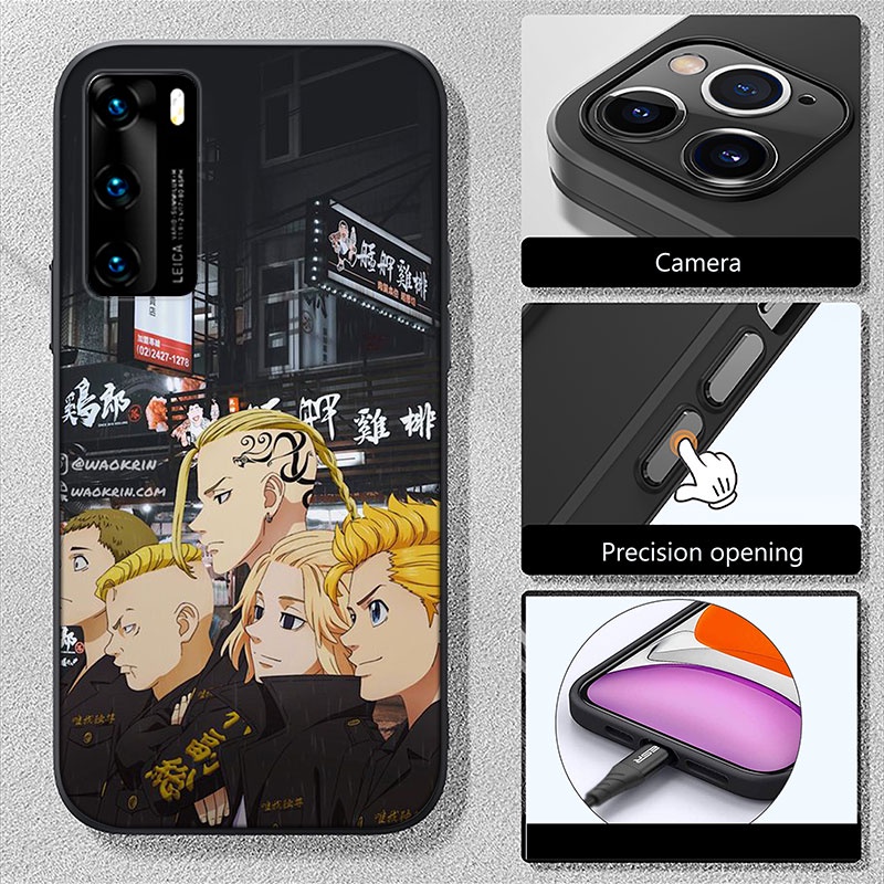 Ốp điện thoại mềm hình Tokyo Revengers SST103 cho Samsung Galaxy A72 A32 A22 S21S S21 Ultra Plus Fe