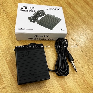 Pedal Cherub WTB-004 cho Đàn Organ, Piano, Trống Điện Tử - Bàn đạp tạo tiếng vang Sustain Keyboard (Chính Hãng)