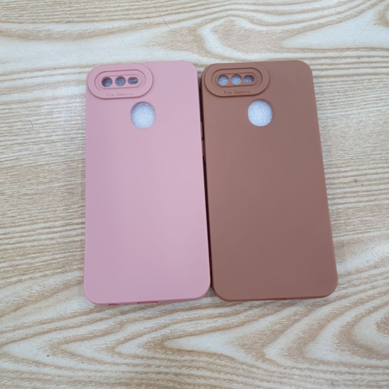 Ốp lưng Oppo F9 dẻo màu có bảo vệ camera