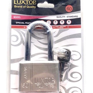 Ổ khoá LUXTOP 6 phân càng dài chìa khoá vuông solex