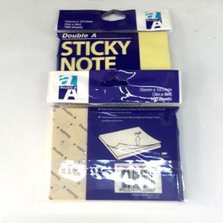 Giấy Note Double A (76x101 mm)