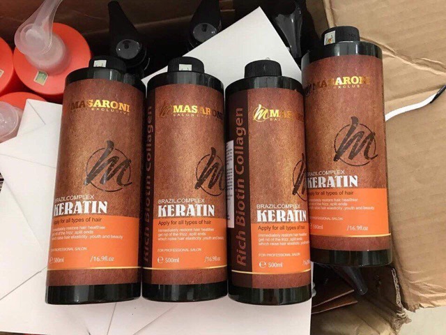 [Chính hãng] [Siêu rẻ] Keratin Marsaroni dạng Gel nguyên chất phục hồi tóc 500ML