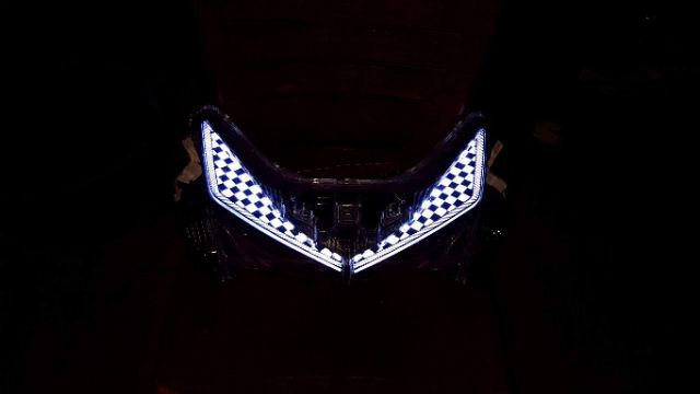 Mí led họa tiết 3d dành cho nvx