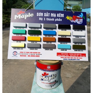 Sơn sắt mạ kẽm maple 3l - sơn đa năng