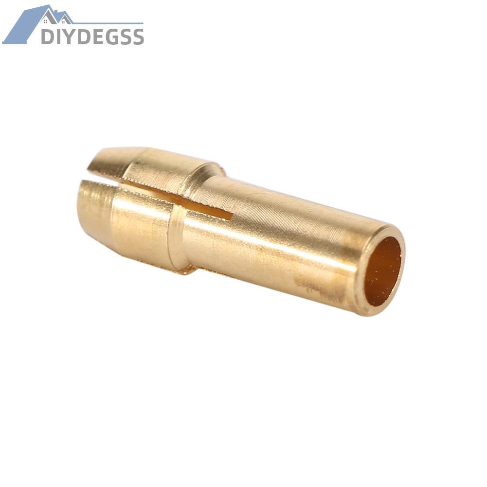 Diydegss2 7pcs/lot Brass Collet 1.0/1.6/2.0/2.4/3.0/3.2 + Dremel Check M8*0.75